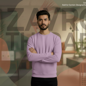 sweat shirt ( light purple )