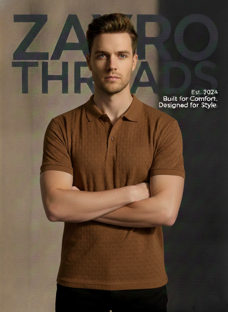 texture polo ( camel ) texture polo ( camel )