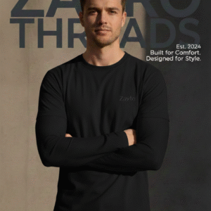 full sleeves shirt ( black )